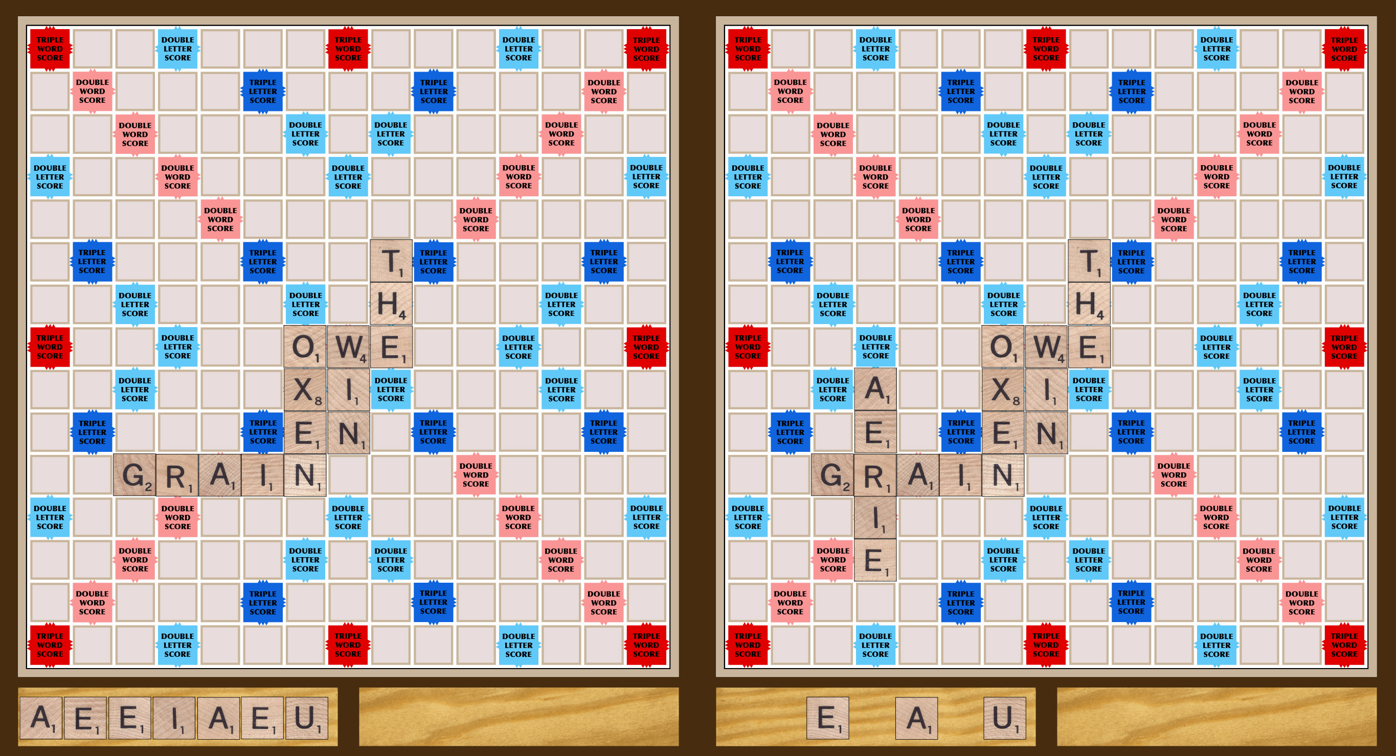 Scrabble cheats win every game
