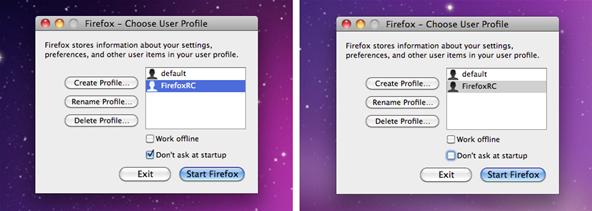 How To Run Firefox 4 and 3 Simultaneously in Mac OS X with Multiple Firefox Profiles