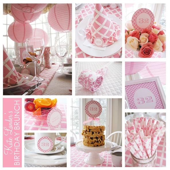 The perfect design for a birthday party baby shower or wedding shower