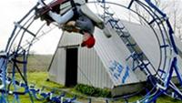 DIY Backyard Roller Coaster Does 360° Loop