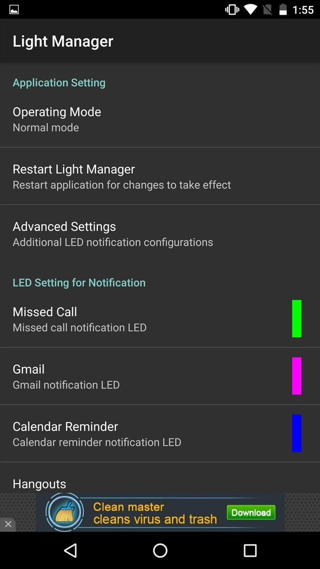 Cara Aktifkan & Sesuaikan Cahaya Pemberitahuan Anda Nexus 5X atau 6P