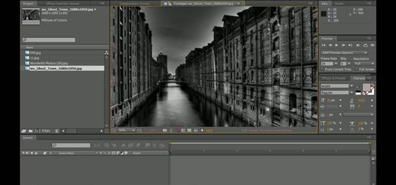 Stereoscopic 3D Workflows In Adobe After Effects Cs5.5