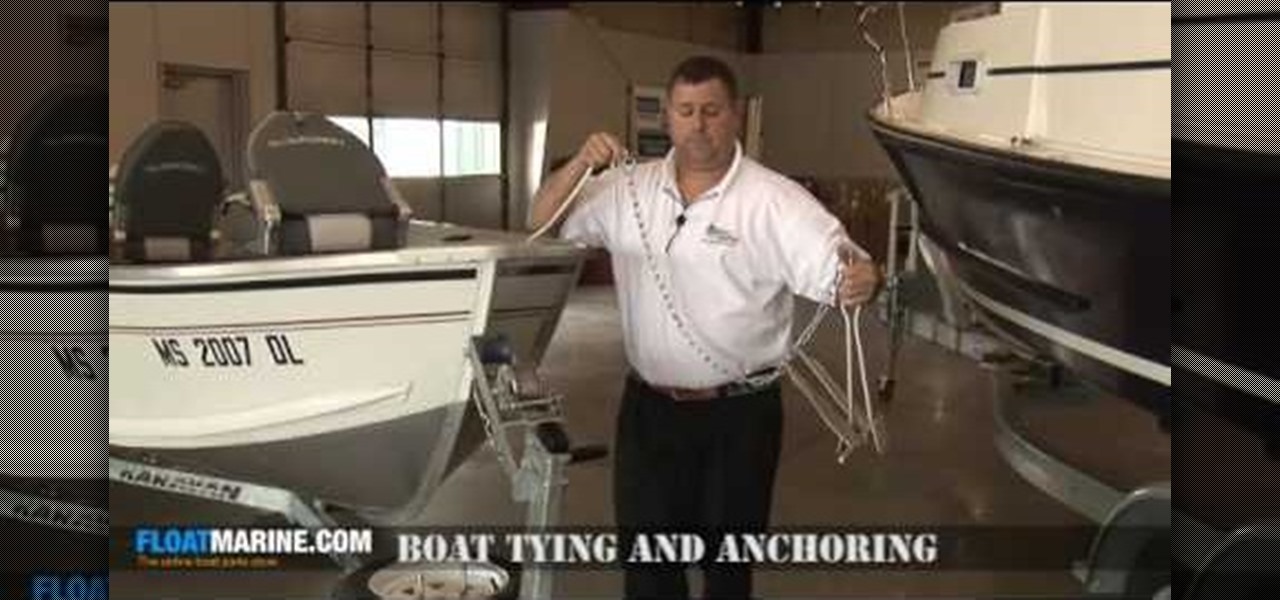 How to Properly tie and anchor your boat « Boats &amp; Watercraft