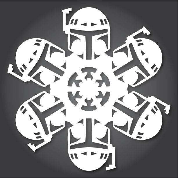 60+ Free Paper Snowflake Templates—Star Wars Style! « Christmas Ideas