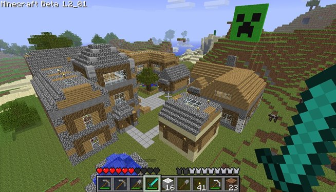 ... Your Idea of the Perfect Small Town in This Week's Minecraft Challenge