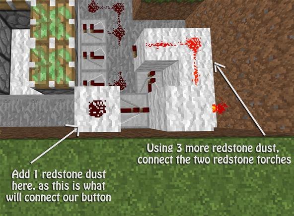 Minecraft Redstone Lava Flow