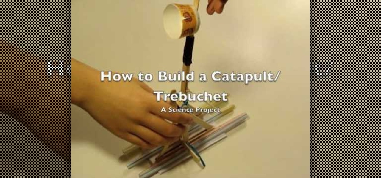 How to Build a popsicle catapult