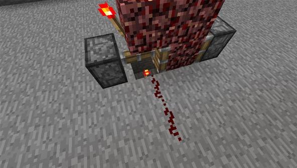 Using Redstone Torch Switch