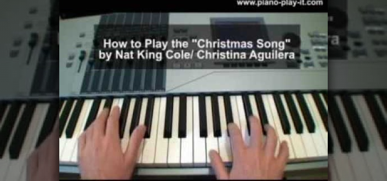 How to Play "The Christmas Song" on piano à la Nat King Cole « Piano & Keyboard