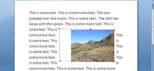 Cropping Pictures In Microsoft Word 2007