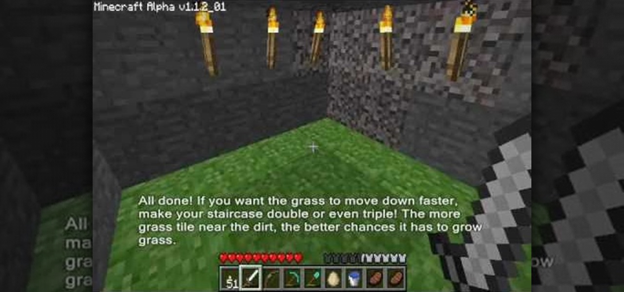 How Do You Grow Grass In Minecraft