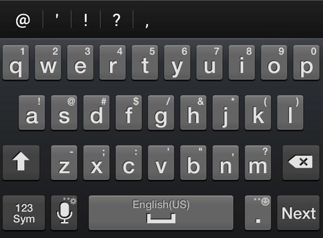 How can I get the samsung keyboard layout on… | Android Development ...