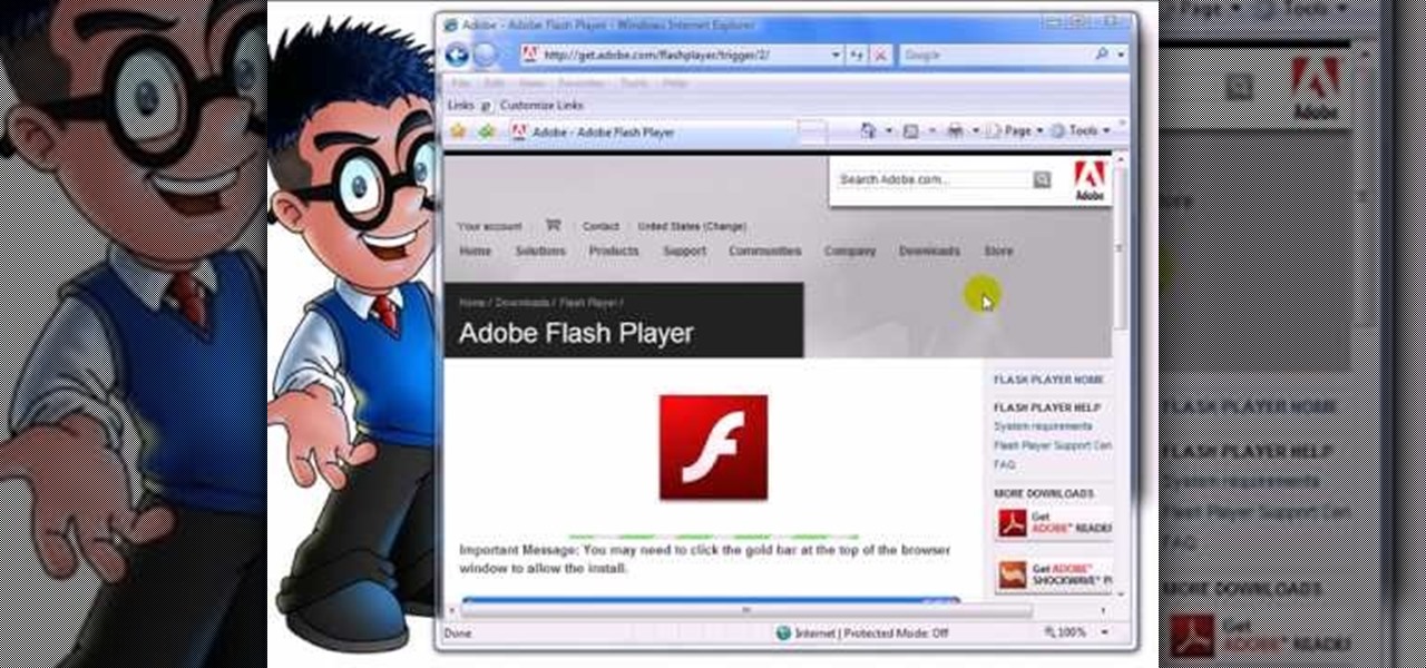 Why Cant I Download Adobe Flash Player On My Laptop