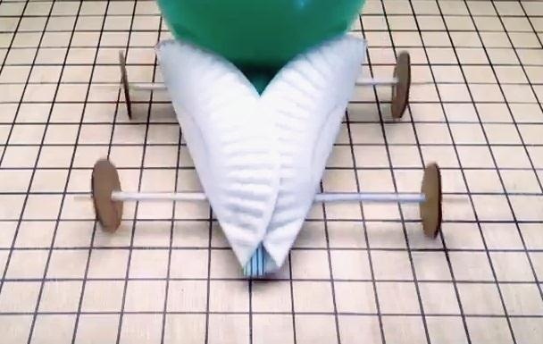 How to Make a Balloon-Powered Paper Plate Racer « Model Cars, Rockets 