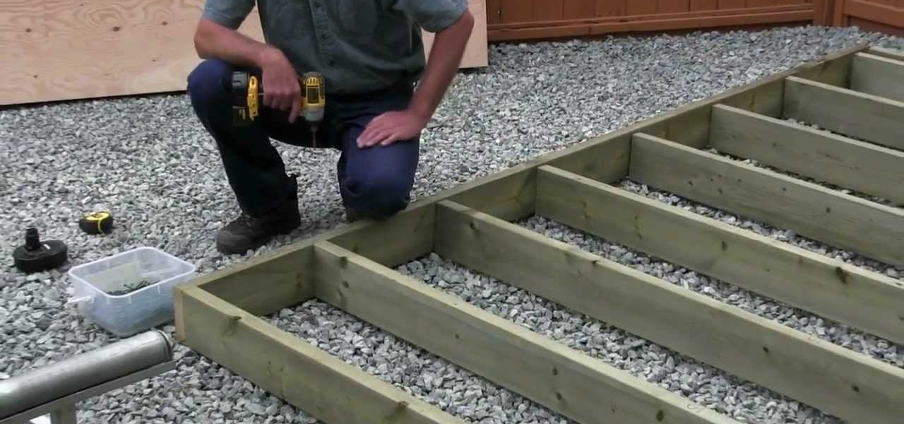 How to Build a Shed Floor