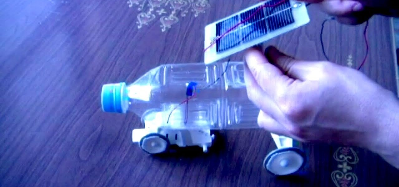 How to Make a solar-powered plastic bottle toy car « Hacks, Mods 