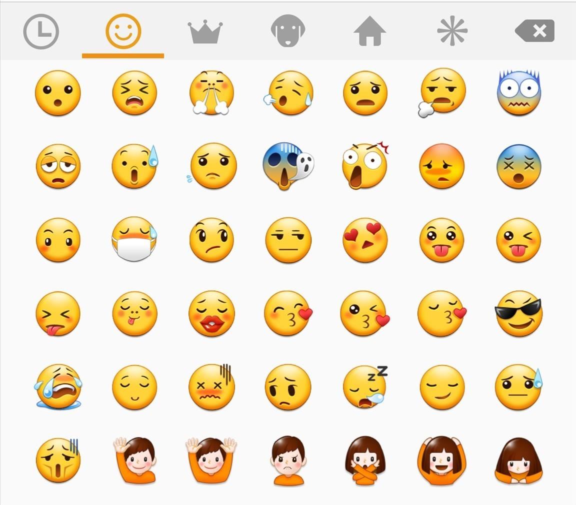 Image Gallery samsung emojis