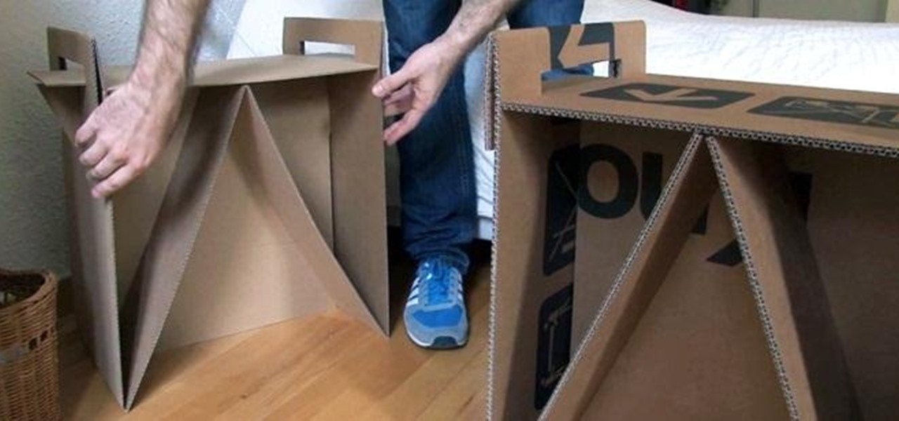 How to Turn Leftover Cardboard Boxes into Sturdy Chairs and ...