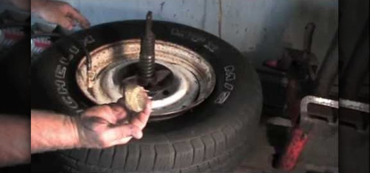 How to Bead up a stubborn tire with Murphy soap « Auto Maintenance Can You Put Too Many Balancing Beads In A Tire