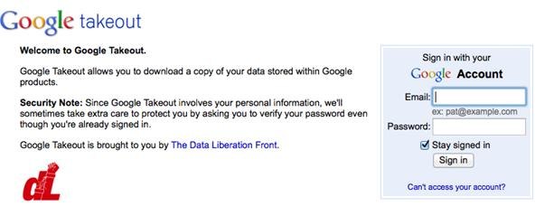 How to Download Your Data with Google Takeout
