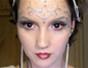 How to create a sparkly silver Ice Queen makeup look