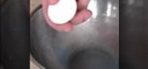 Crack an egg with one hand!