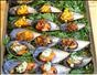 Make steamed mussel canapes