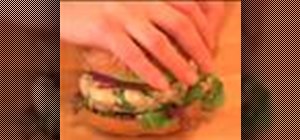 Make ahi tuna burgers with wasabi mayo