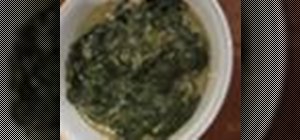 Make creamed spinach without the cream