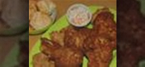 Make southern fried chicken with 11 spices