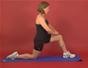 Exercise with the hip flexors self stretch