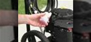 Protect and store a pressure washer during the winter