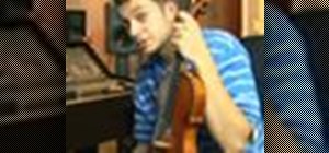 Play violin scales in E Major