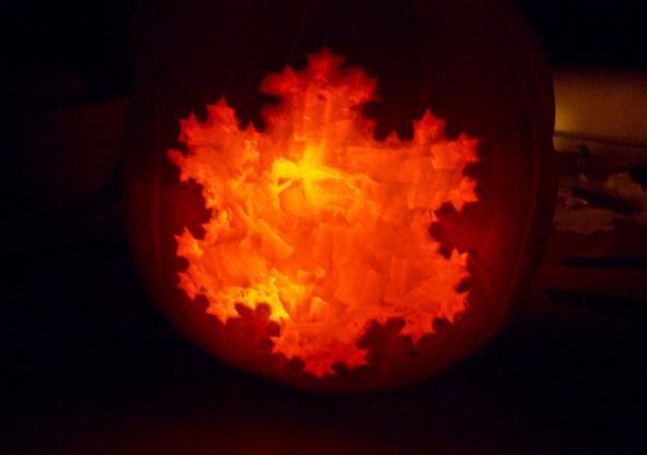 How to Carve Fractals and Stars on Pumpkins