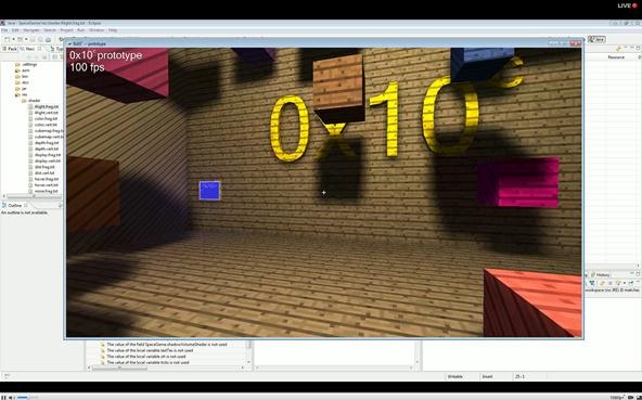 A Screen-Grab Roundup of 0x10c's 3D Shape Editor Engine Progress So Far