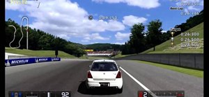 Achieve a gold trophy on the B-3 License Test (out-in-out) in Gran Turismo 5