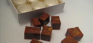 Make melt and pour fudge soap treats
