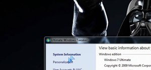 Install and run Ultimate Windows Tweaker for Windows 7 & Vista