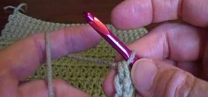 Crochet an alternative double crochet turning chain