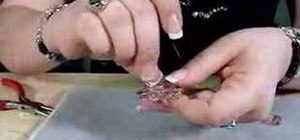 Make a blooming pendant