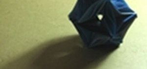 Fold a wave out of orgimai and create an icosahedron