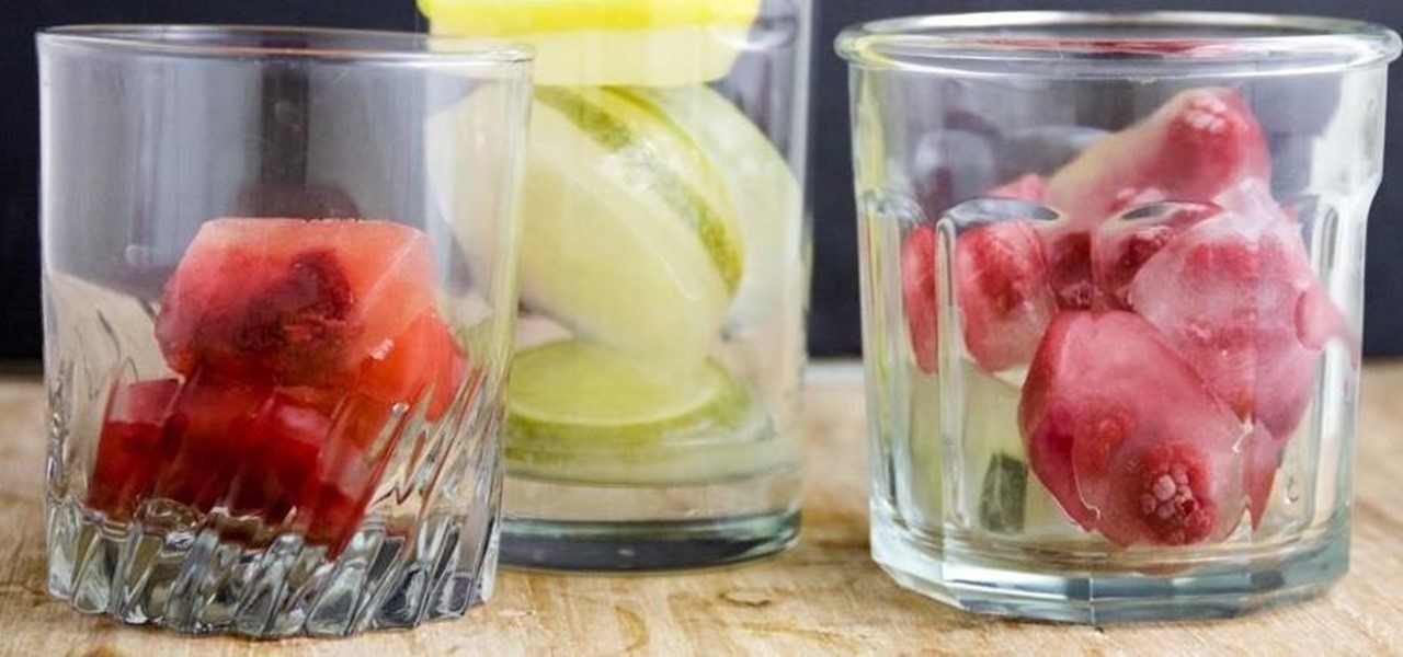 Add a Burst of Flavor to Your Drinks with These Fruity Ice Cubes