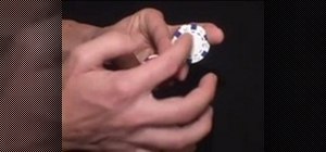 Do the 4 chip butterfly poker chip trick