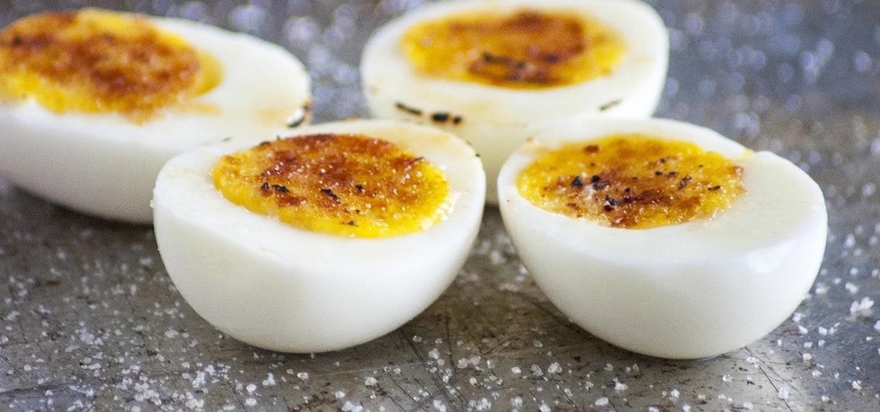 Brûlée Your Hard-Boiled Eggs & 9 More Ways to Use Your Extra Oeufs