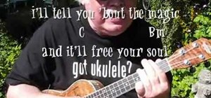 Play "Do You Believe in Magic" by the Lovin' Spoonful on ukulele