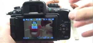 Use the timer function on a Panasonic G1 or GH1 camera