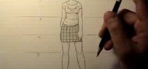 Draw Talia's female proportions from "Brody's Ghost"