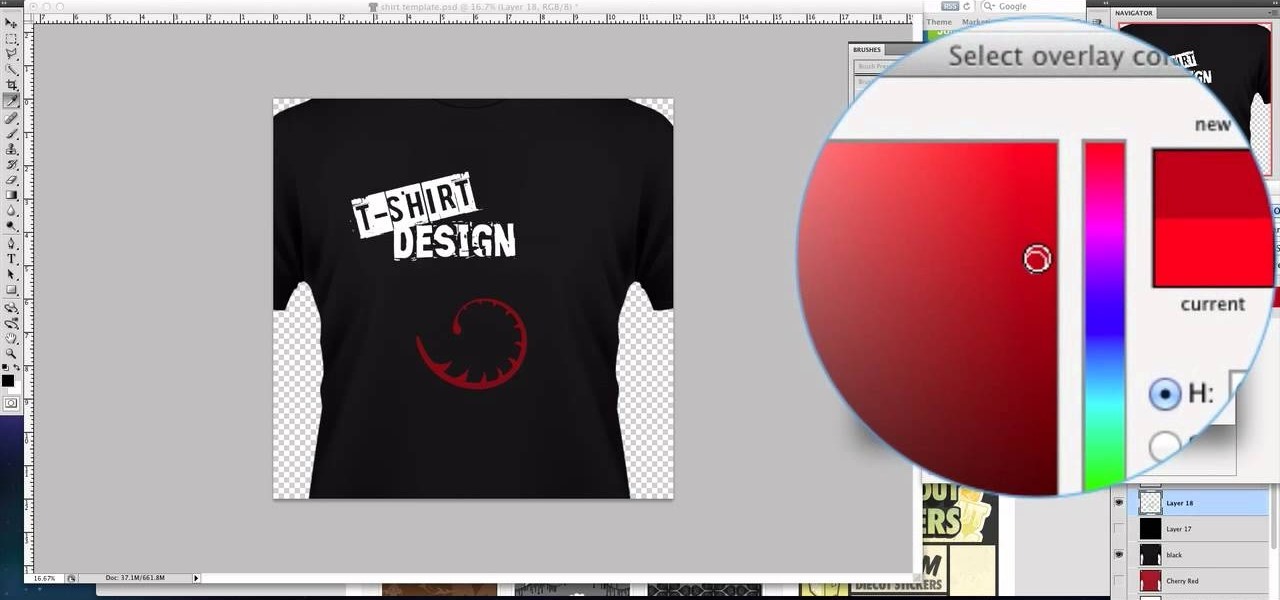 Design a T-Shirt in Photoshop