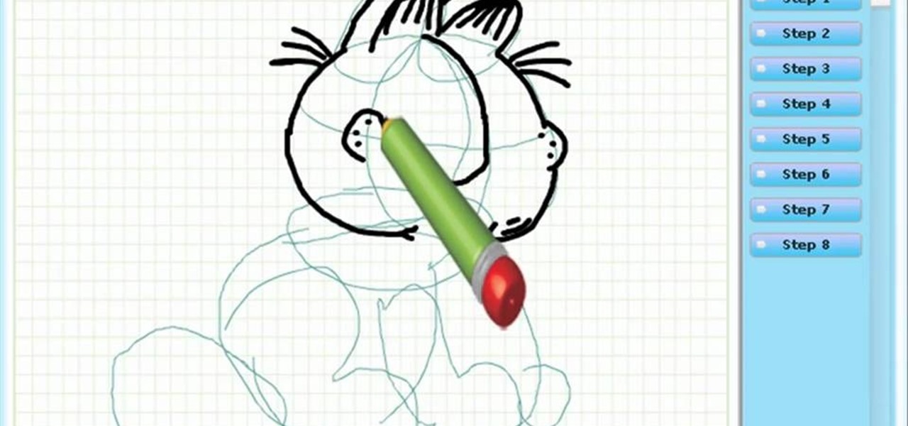 Draw Garfield (the Garfield Show)
