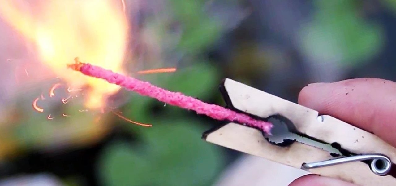 How to Make Homemade Sparklers